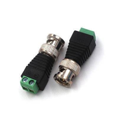 BNC Male Female Connector Analog Surveillance Camera Welding- Q9 Plug 50 Connector Bnc Video Cable Copper Core Interface(Male)