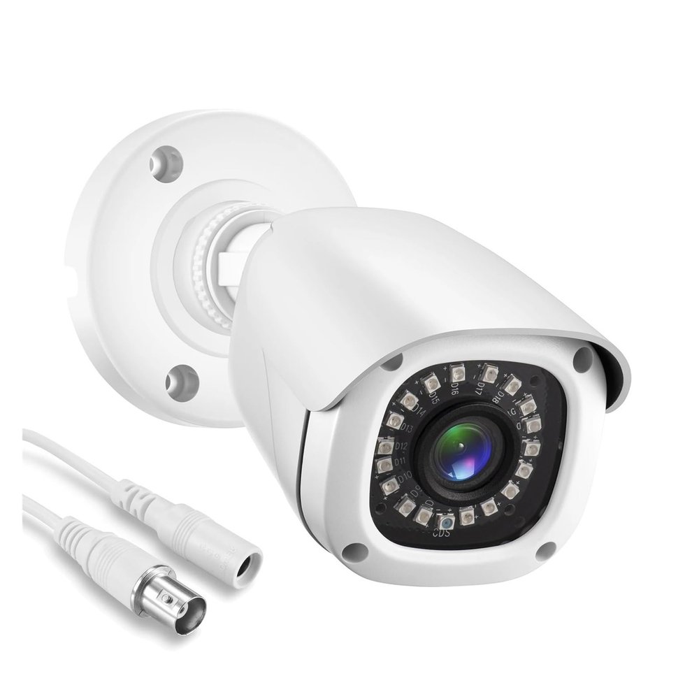 LNBBEQ HD 720P 1080P 5MP AHD Camera Home Wired Surveillance Infrared Night Vision Bullet Outdoor BNC CCTV Security Camera(3.6mm,720P(1MP)_NTSC)