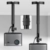 FVDPWYE Ceiling Mount Holder Hanger Easy to Install Space Saving Adjustable Length 360 Rotation 90 Tilt for Bedroom Home, 40 to 66cm view 2