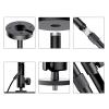 FVDPWYE Ceiling Mount Holder Hanger Easy to Install Space Saving Adjustable Length 360 Rotation 90 Tilt for Bedroom Home, 40 to 66cm view 4
