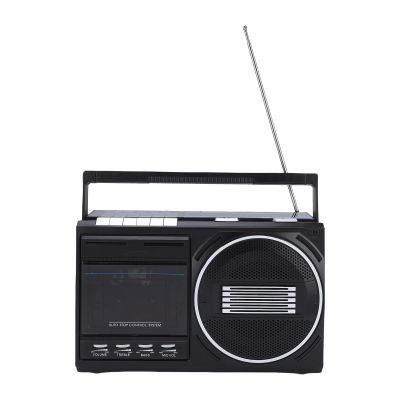 GOWENIC Portable Cassette Player Bluetooth, Cassette Player Tape Recorders, AM FM SW Radio, Retro Radio Built in Mic AC DC Powered, Portable Tape Player Records for Home (US)