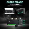 Luocute Phono Preamp for Turntable, Mini Preamplifier with High Mid Low Adjustment XLR Balanced Connection Low Noise Circuit Output for Record Player Phonograph Active Speakers (US Plug) view 2
