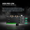 Luocute Phono Preamp for Turntable, Mini Preamplifier with High Mid Low Adjustment XLR Balanced Connection Low Noise Circuit Output for Record Player Phonograph Active Speakers (US Plug) view 4