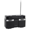 Wisoqu Radios Portable AM FM, Portable Radio with Bluetooth Speaker, Rechargeable Full Band Radio, AM FMradio for Home Outdoor Travel (Black) view 1