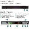ACELEVEL 16 Channel PoE 4K NVR, NDAA Compliant, 12MP, H.265, 2xSATA, HDMI/VGA, Mobile Surveillance (NVR-16CH3-P16A-4TB) view 2