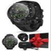 PlayBetter Garmin Instinct Crossover AMOLED Tactical (Black) Outdoor GPS Smartwatch Gift Box Bundle - Analog Display, Built-in Flashlight HD Screen Protectors, Wall Adapter & Case view 1