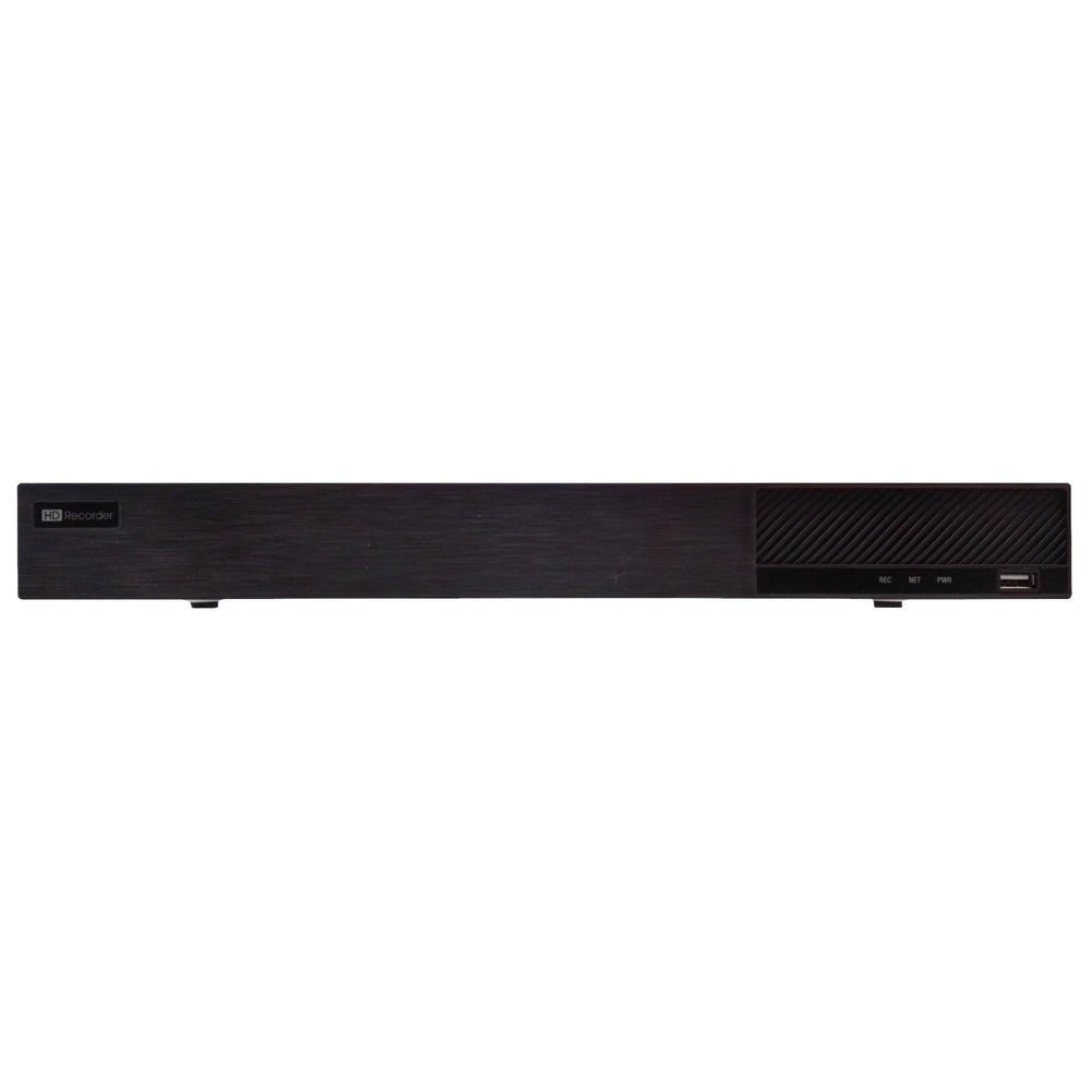 ACELEVEL 16 Channel PoE 4K NVR, NDAA Compliant, 12MP, H.265, 4xSATA, HDMI/VGA, Mobile Surveillance (No Hard Drive Included)