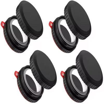 Adhesive Smart Tracker Holder(4 Pack) - Waterproof Sealed Cover, Ultra Durable Hard Case, 4 Pack, Find Your Bike, Car, & More.