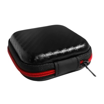 Carbon Fibers Carrying Case Storage Pouches Cable Management Bag For Headphones And Charging Carbon Fiber Organizers