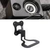 Fabater Speaker Wall Mount, Universal Bracket for Enchant Speaker with Left Right Adjustment, Modern Design Metal Wall Holder, 4.33 x 3.54in Base Size,5.3 x 4.5 x 2.7in Bracket Size (Black) view 2