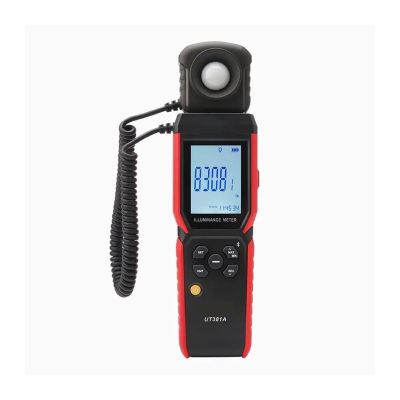 Light Meters, UT381A Illuminance Meter 400000 lx Split Rotatable Design Lux Meter Digital Light Meter Photometer APP