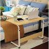 Adjustable Mobile Bed Table Portable Laptop Computer Stand Desks with Tablet Slot Cart Tray, Multifunction Workstation, view 2