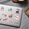 10 Pcs Golf Girl Stickers  Funny Vinyl Decals for Girls Who Love Golf  Laptop, Water Bottle, Journal Decor  Cute Gifts for Golfers, Teens, Women, and Golf Squad Friends (G1, 6 inch) view 3