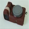 A6500 Camera Case, Premium Fullbody Silicone Soft Case Protective Cover Camera Shell for Sony Alpha A6500 (Coffee) view 3