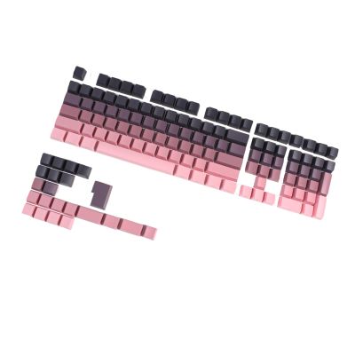 133PCS Keycaps Heat Sublimated Keycap Set Dye-Subbed Color for Mechanical Keyboard Gamers for Typists Personalizing Keyboard Accessories
