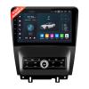 10.1" Android 14 Car Radio for Ford Mustang 2010-2014, Octa-Core 4GB RAM 64GB ROM, Car Stereo with Wireless CarPlay & Android Auto Support SWC GPS Navi WiFi/4G AM/FM/RDS Bluetooth (For Manual AC Only) view 1