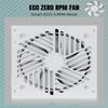 1000W PSU ATX 3.1 PCIe 5.1 Ready Fully Modular Gaming Power Supply 80 Plus Gold with 12V-2x6 GPU Power Cable Zero RPM Smart Fan Mode 120MM Low Noise 110-230V 20+4 Pin for Desktop PC White view 3