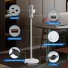 Mobile Charging Tower - 5 AC Outlet,4 PD20W USB Ports,Retractable Power Cable,Home Office School Library White view 2