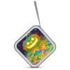 CD Case 40 Capacity CD DVD Case Wallet Holder Colorful Luminous Pumpkin Portable Storage Binder for Office Home Travel Car view 3