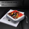 CD Case 40 Capacity CD DVD Case Wallet Holder Desert Pumpkin Gunman Portable Storage Binder for Office Home Travel Car view 4