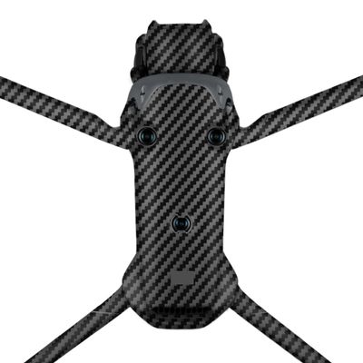 Anti-Scratch Skin Mavic 4 Pro Decal Skins for DJI Mavic 4 Pro Premium Sticker Protective Wrap Cover Film Photographic Video Equipment Accessories Decals (Carbon Fiber Black)
