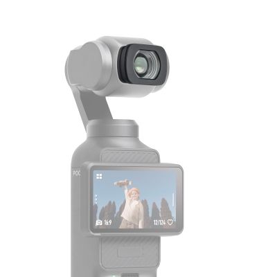 Mtlavishness 112 Wide Angle Lens with 0.72X Magnification for Osmo 3 Stunning Wide Angle Photography Ideal for Travel and Landscape Shots Black Aluminum Alloy Optical Glass