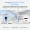 PLERY AX1500 WiFi Extender Signal Booster, 1500Mbps WiFi 6 Repeater, Dual Band 5GHz/2.4GHz Covers Up to 8,800 sq.ft and 45 Devices, WiFi Extender with Ethernet Port & 3 Working Modes, Easy Setup, WPA3 view 3