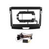 Car Stereo Navigation 9" Android Radio Mounting Frame Mask Bracket with Wiring Harness Specific Designed for Ford Ranger 2014 2015 2016 2017 view 3