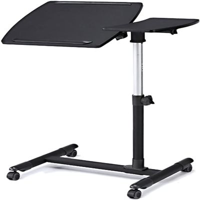 Adjustable Mobile Laptop Stand Desk Rolling Cart Height Adjustable from Multifunction Workstation,