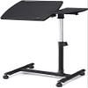 Adjustable Mobile Laptop Stand Desk Rolling Cart Height Adjustable from Multifunction Workstation, view 1