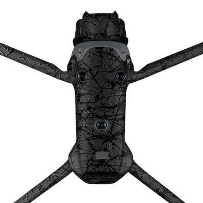 Anti-Scratch Skin Mavic 4 Pro Decal Skins for DJI Mavic 4 Pro Premium Sticker Protective Wrap Cover Film Photographic Video Equipment Accessories Decals (Splash Ultra Black)
