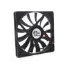 1pcs SXDOOL 15mm Ultra Thin Fan Slim 120x120x15 mm 12cm 120m DC 12V 2-Pin 2200RPM Cooling for Computer Powerful view 1
