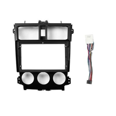 Car Stereo Navigation 9" Android Radio Mounting Frame Mask Bracket with Wiring Harness Specific Designed for Mitsubishi Colt Plus 2013 2014 2015 2016 2017 2018 2019 2020 2021