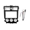 Car Stereo Navigation 9" Android Radio Mounting Frame Mask Bracket with Wiring Harness Specific Designed for Mitsubishi Colt Plus 2013 2014 2015 2016 2017 2018 2019 2020 2021 view 3