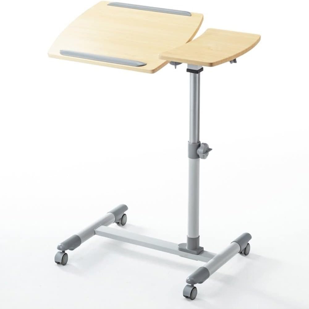 Adjustable Mobile Laptop Stand Desk Rolling Cart, Height Adjustable from Multifunction Workstation,