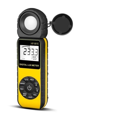 Light Meters, Digital Illuminanc/Light Meter with 0.01~300,000 Lux(0.01~30,000 FC) Measuring Ranges for LED Lights and Plants Lumen Meter