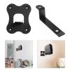 BUBEFSKD Wall Mount Bracket Ceiling Stand Clamp Surround Speakers Rear Hook Hanger Plate for Ik Speakers Accessories Mounting view 2