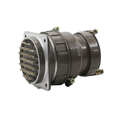 XQFVOIQR P60 Series Aviation Plug and Socket Circular Connector 45/47 core Meter 60MM Aviation Plug(45 Core)