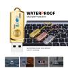 64GB 100Pcs Custom Mini Swivel USB 2.0 Flash Drive, Bulk Personalized Metal Thumb Drives, Engraving/Printing Your Logo & Text on Double-Sided Memory Stick for Office/School/Company/Photography view 2