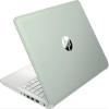 HP Ultra Thin 14" Laptop with Copilot, Intel N150, 8GB RAM, 384GB(128GB eMMC+256GB SD Card)  HUB  Mouse, Windows 11 Pro, 1-Year Office 365, Lightweight Green Notebook for Work & School view 2