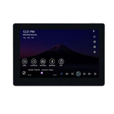 Cwmiibili 7 Inch Android 11 Smart Home Background Music Panel Stereo Sound WiFi Bluetooth Audio (B)