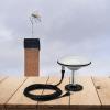 L1 L2 GNSS RTK-Antenna with Base and 5M Cable, Wide-Angle Circular Polarization, GPS for GLONASS/Galileo/Beidou Multiband Positioning, IP67 for Mapping Construction Operations(S-M-A) view 3