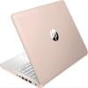 HP Ultra Thin 14" Laptop with Copilot, Intel N150, 16GB RAM, 384GB(128GB eMMC+256GB SD Card)  HUB  Mouse, Windows 11 Pro, 1-Year Office 365, Lightweight Rose Gold Notebook for Work & School view 2