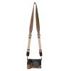 A6700 Case, PU Leather Camera Bag Bottom Opening Half Body Case Cover Shell for Sony Alpha A6700 with Shoulder Strap (Brown) view 2