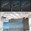 32 Inch Magnetic Computer Privacy Screen for 16:9 Widescreen Monitor - Anti-Blue Light Anti-UV Blue Light Blocking Removable Privacy Protector Shield,32in view 2