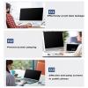 32 Inch Magnetic Computer Privacy Screen for 16:9 Widescreen Monitor - Anti-Blue Light Anti-UV Blue Light Blocking Removable Privacy Protector Shield,32in view 3