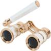 Monoculars for Adults High Power, 3X25 Opera Glasses Binoculars Metal Body with Chain/Handle Optical Lens Theater Telescope Retro Design Women Girls Clear Binoculars view 1
