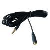 1.5/2/3/5m 3.5mm Male to Female Extender Headphone Cable Stereo Auxiliary Cable for PC 3.5mm Extension Cord view 3