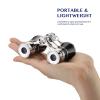 Monoculars for Adults High Power, 3X25 Opera Glasses Binoculars Metal Body with Chain/Handle Optical Lens Theater Telescope Retro Design Women Girls Clear Binoculars view 3