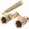 Monoculars for Adults High Power, 3X25 Opera Glasses Binoculars Metal Body with Chain/Handle Optical Lens Theater Telescope Retro Design Women Girls Clear Binoculars view 1